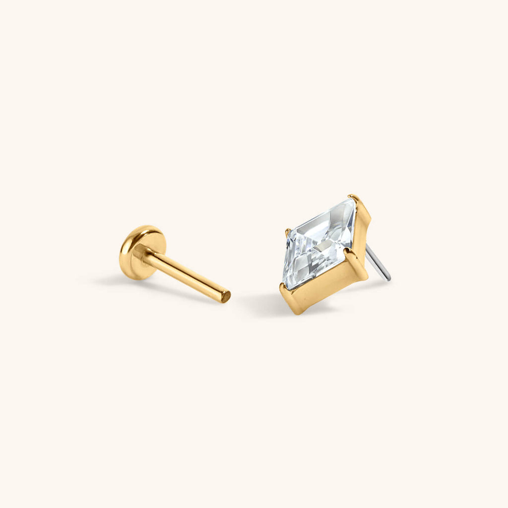 Celestial Crystal Lozenge Nap Earrings