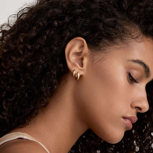 Bold Hoops, 15mm