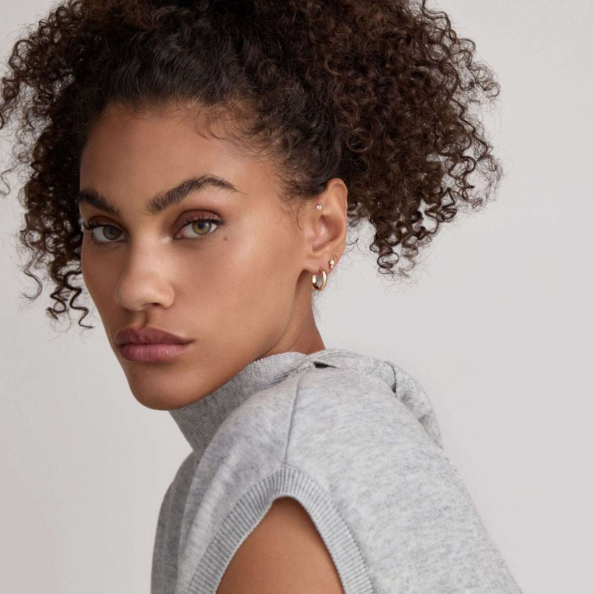 Bold Hoops, 15mm