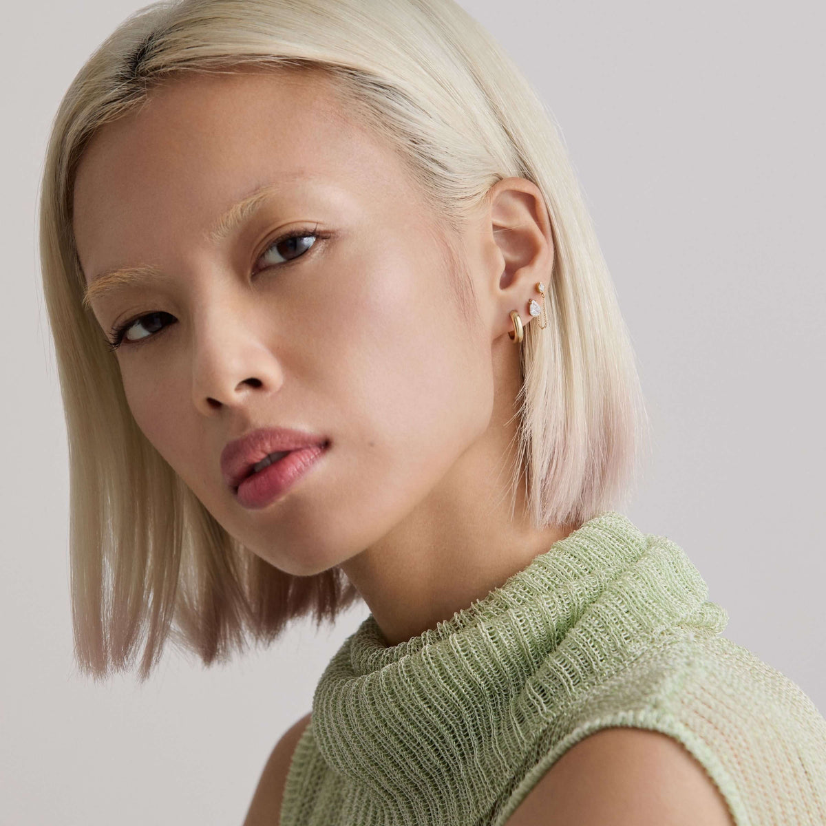 Bold Huggie Hoops, 12mm