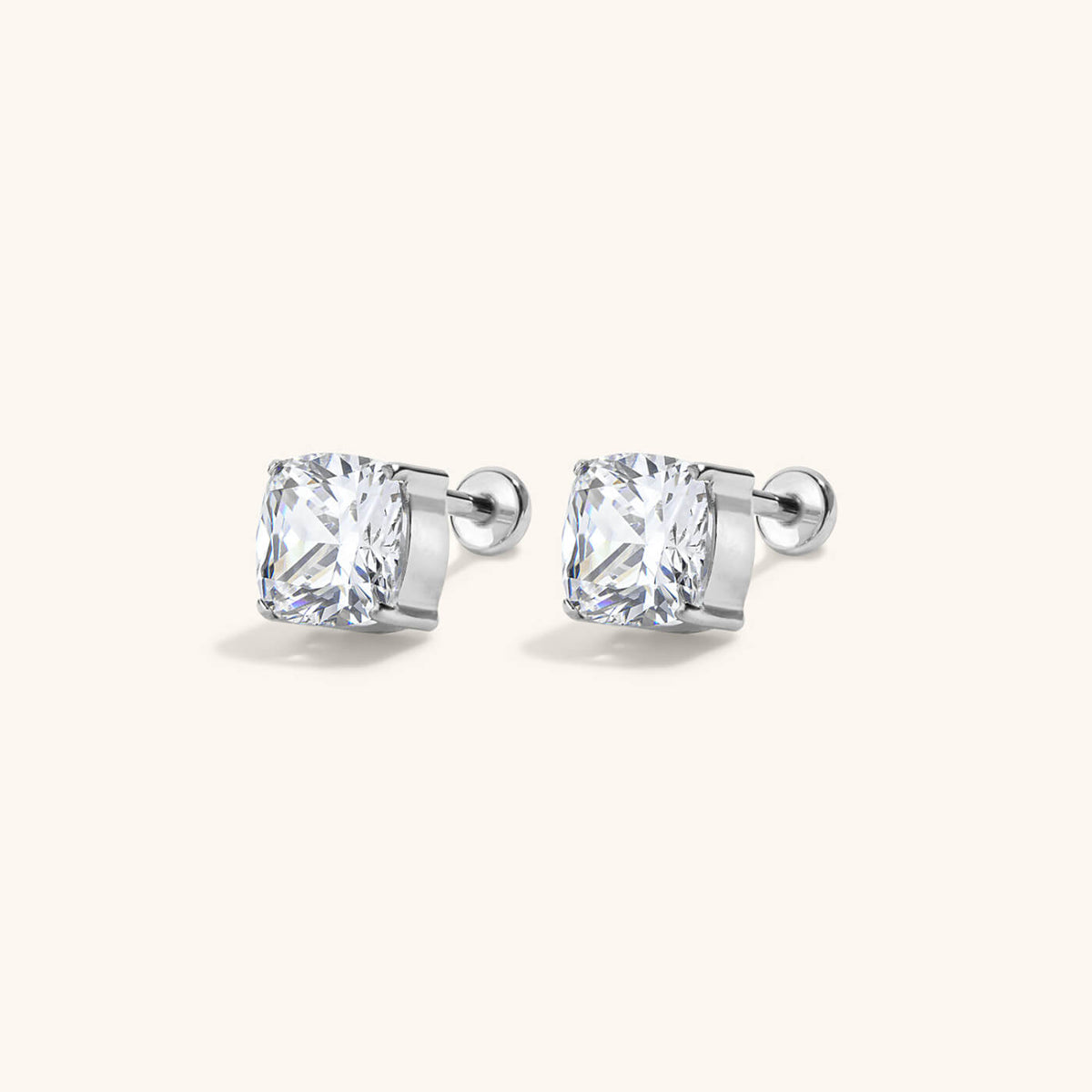 Celestial Crystal Cushion Nap Earrings