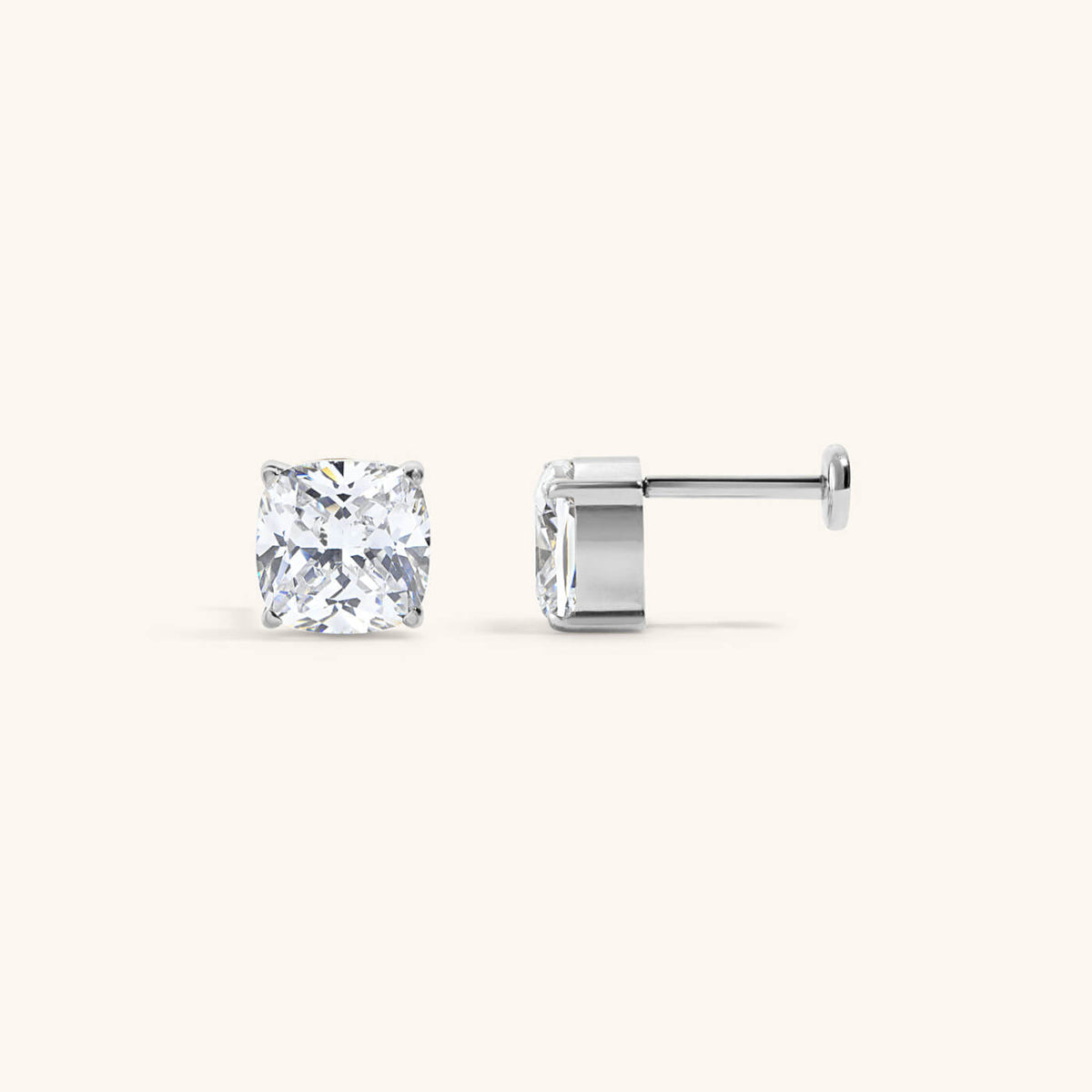 Celestial Crystal Cushion Nap Earrings