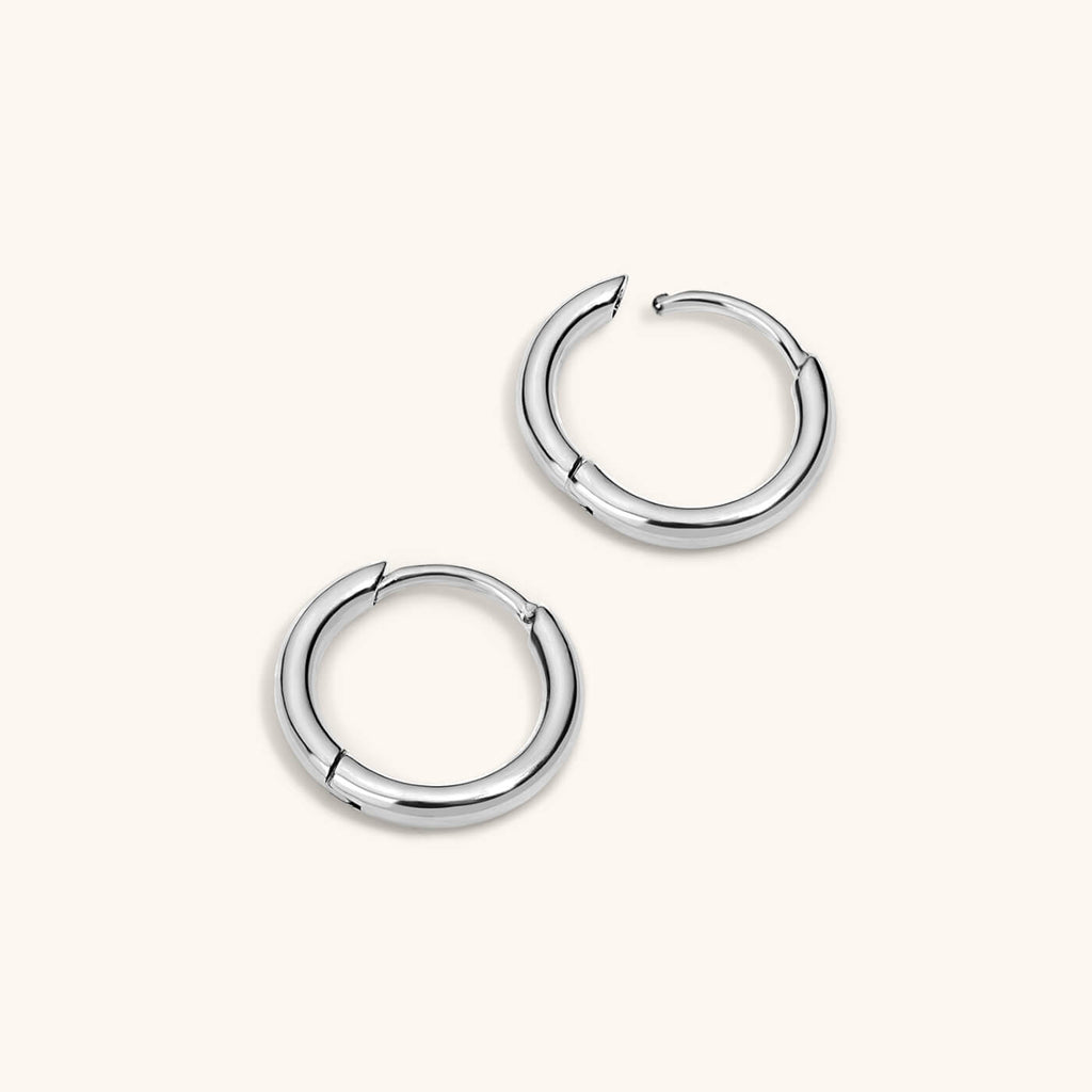 Classic Huggie Hoops, 11mm