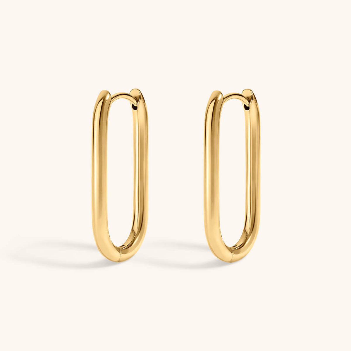 Halo Oval Hoops, 23mm
