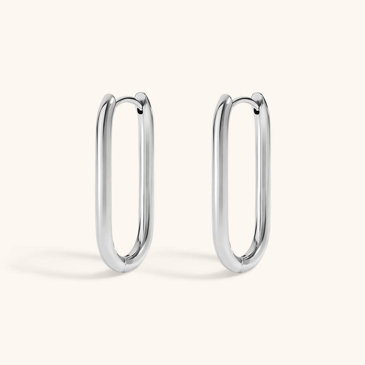 Halo Oval Hoops, 23mm