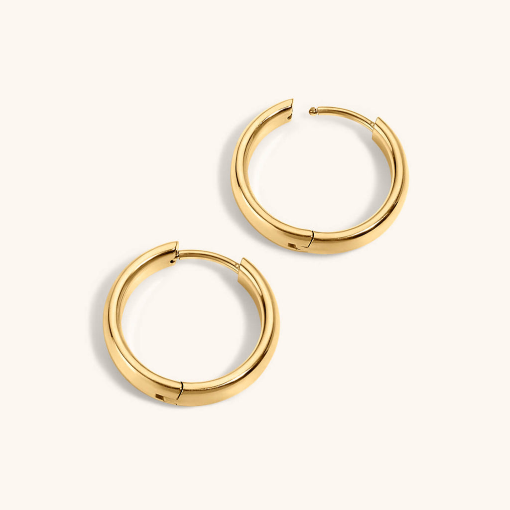 Bold Hoops, 15mm