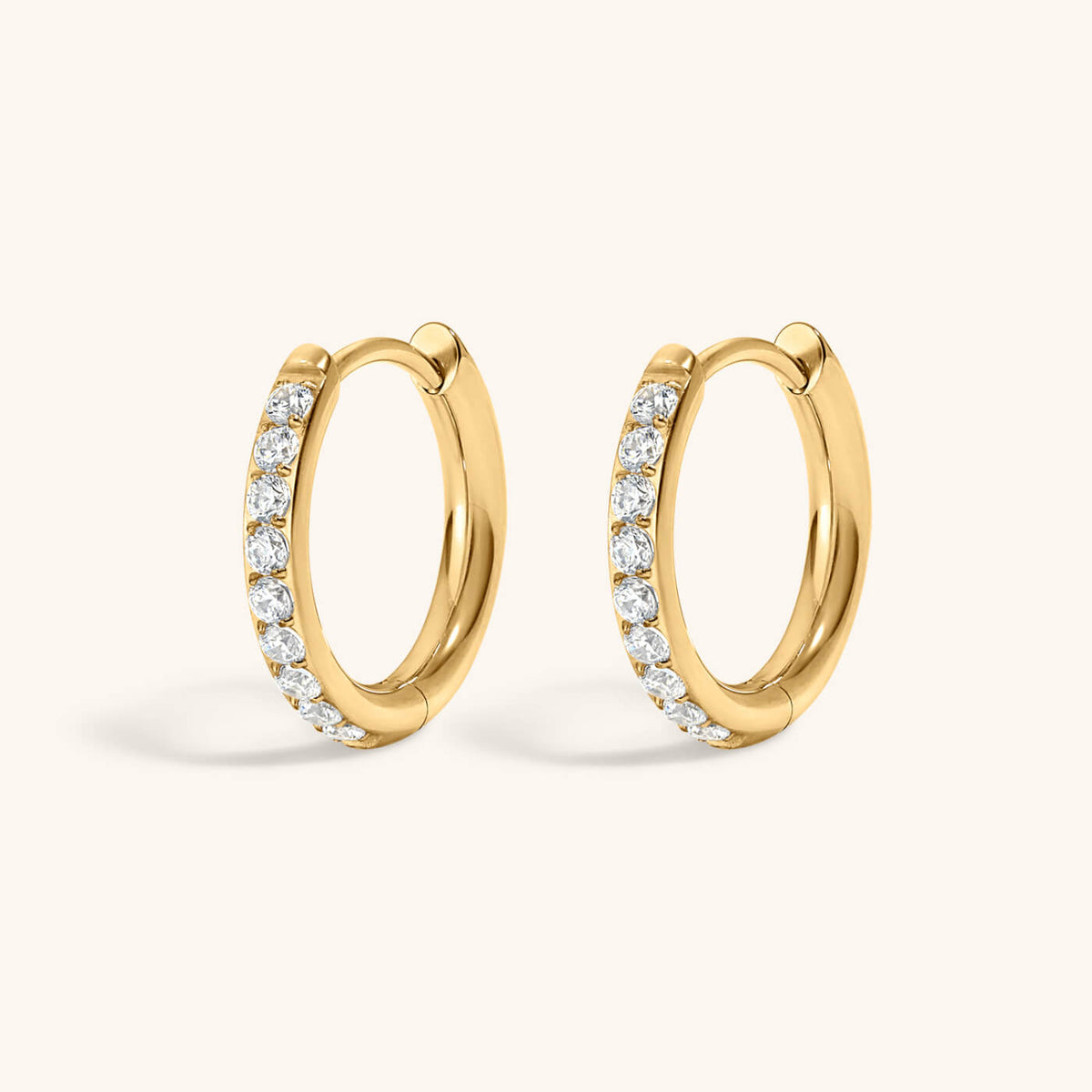 Pavé Hoops, 14mm