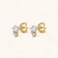 Gaia Studs in 14k Gold