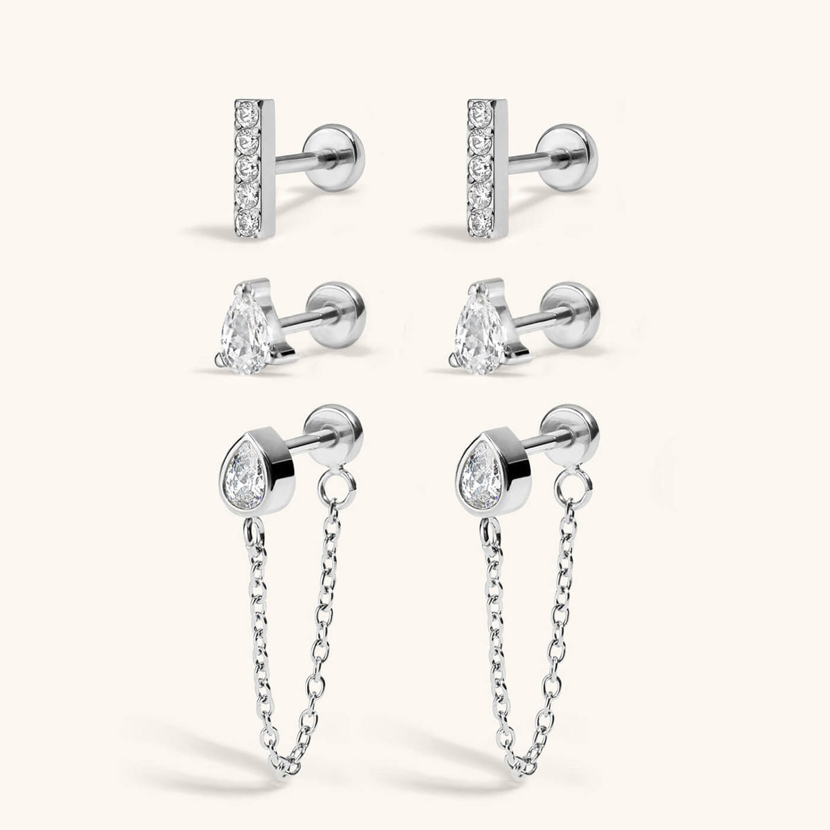 Iconic Nap Earrings Trio