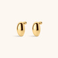 Oversized Oval Studs