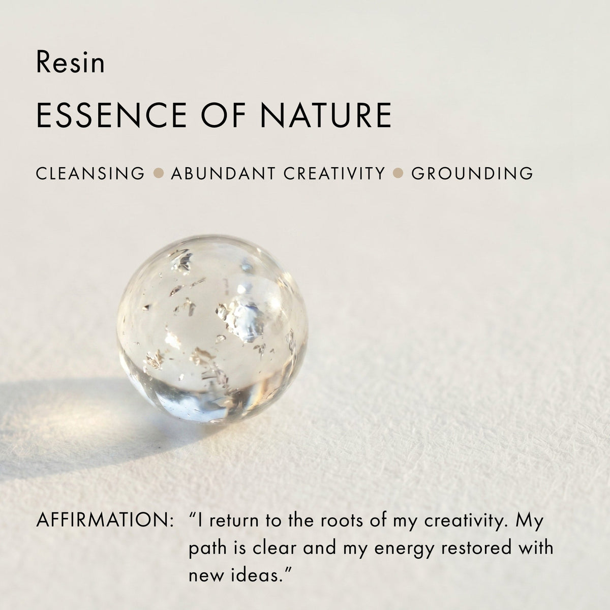 2-in-1 Resin Ring - Golden Amber