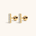 Pave Bar Studs