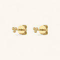 Trinity Studs in 14k Gold