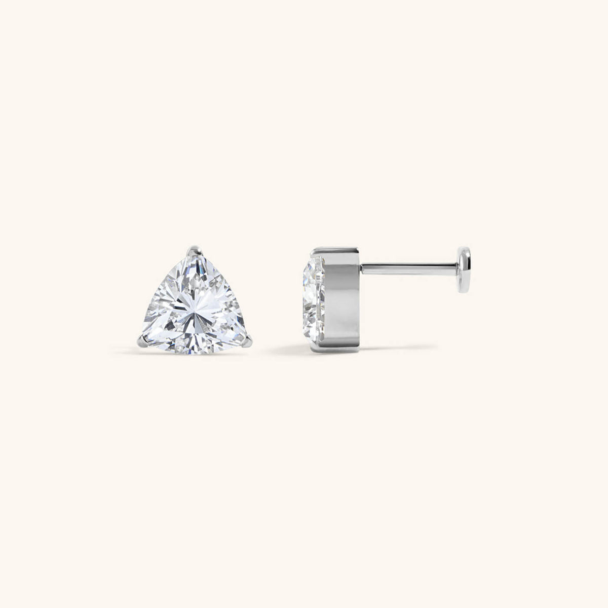 Celestial Crystal Trillion Nap Earrings