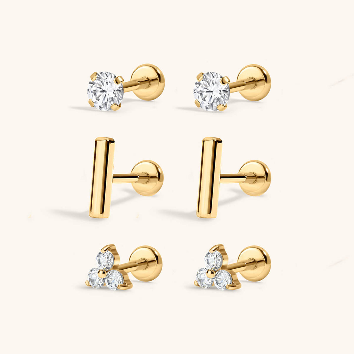 Everyday Nap Earrings Trio