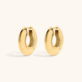 Puffy Disc Hoops