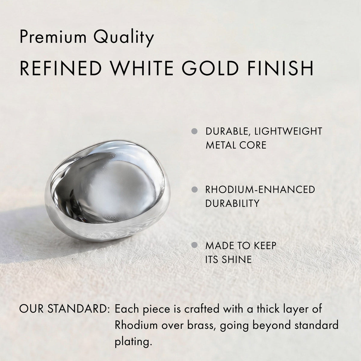 2-in-1 Resin Ring - Golden Amber